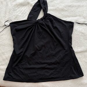 Abercrombie & Fitch One Shoulder Top